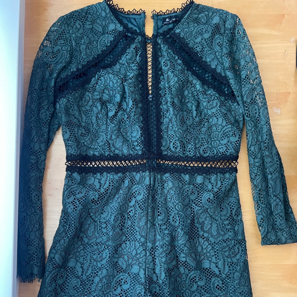 Romper shorts with lace by Bardot Size M Worn 1x